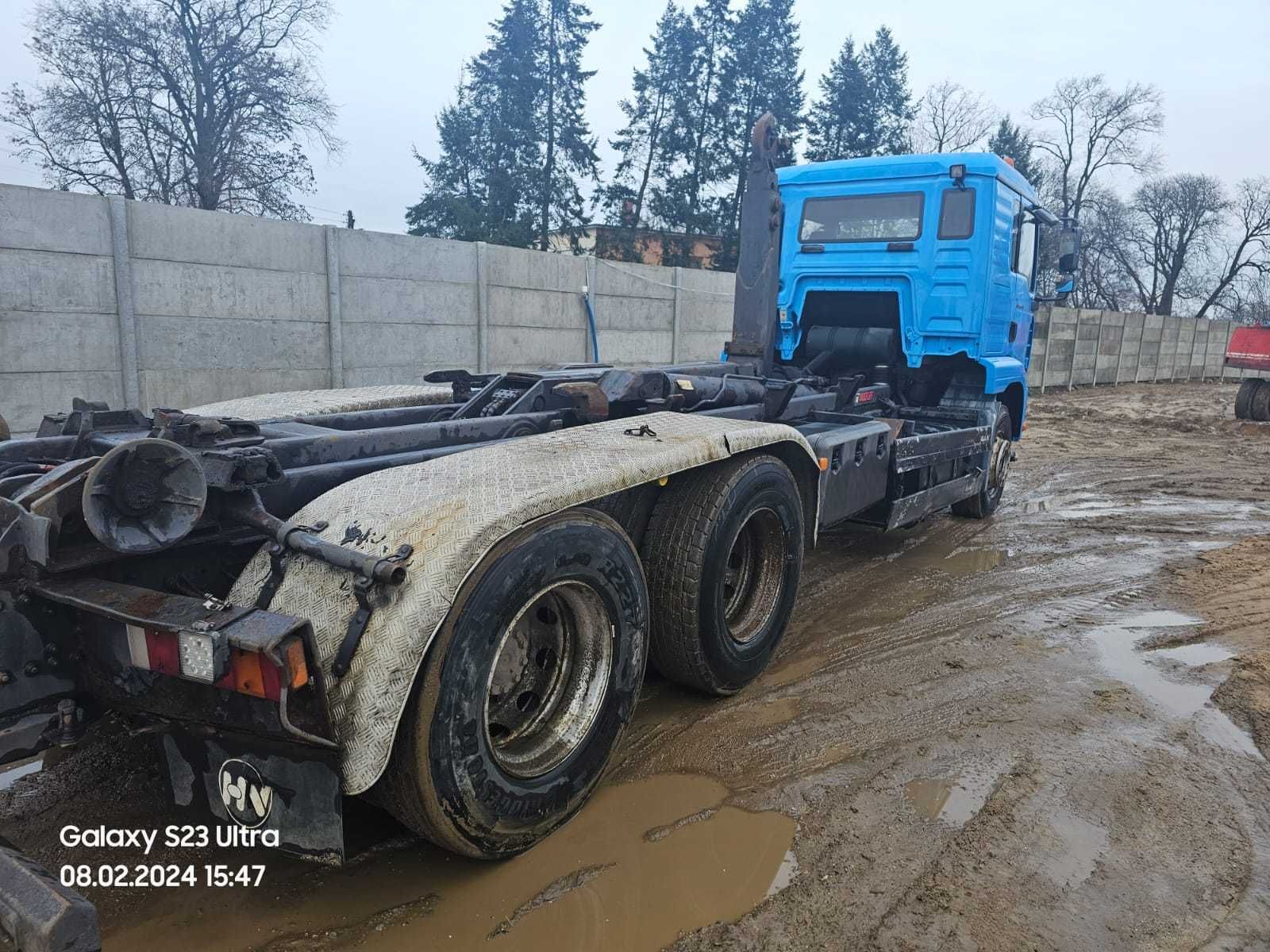 MAN TGA 6x4 430KM 2004r hakowiec 8 biegowy manual hak 20T