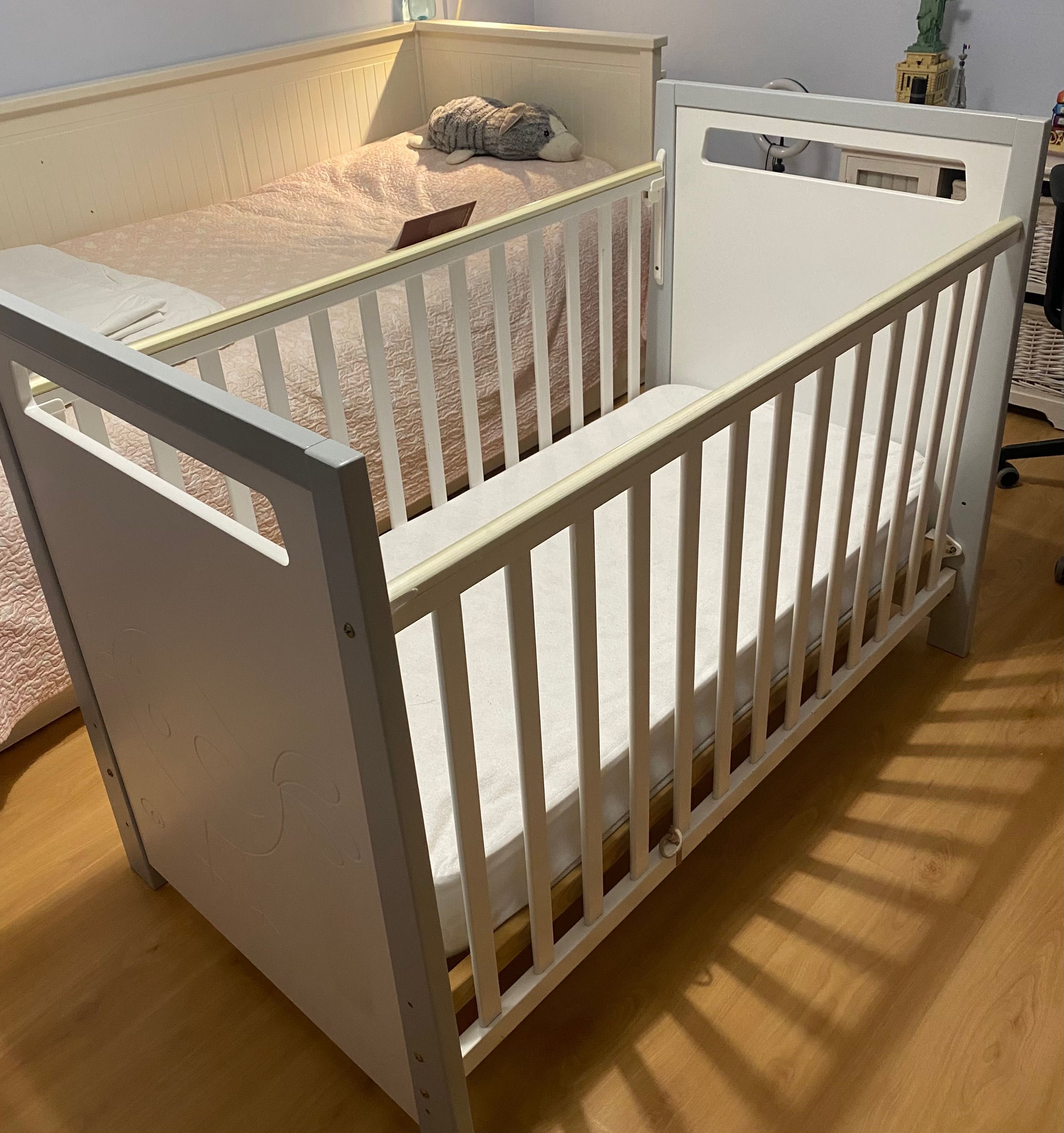 Cama Bébé com colchão incluído