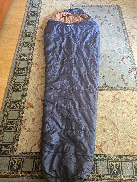 Śpiwór High Peak Redwood  200x80x50 cm granatowo-brązowy