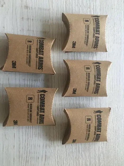 Stopery zatyczki Combat Arms 3M-5 sztuk-NOWE