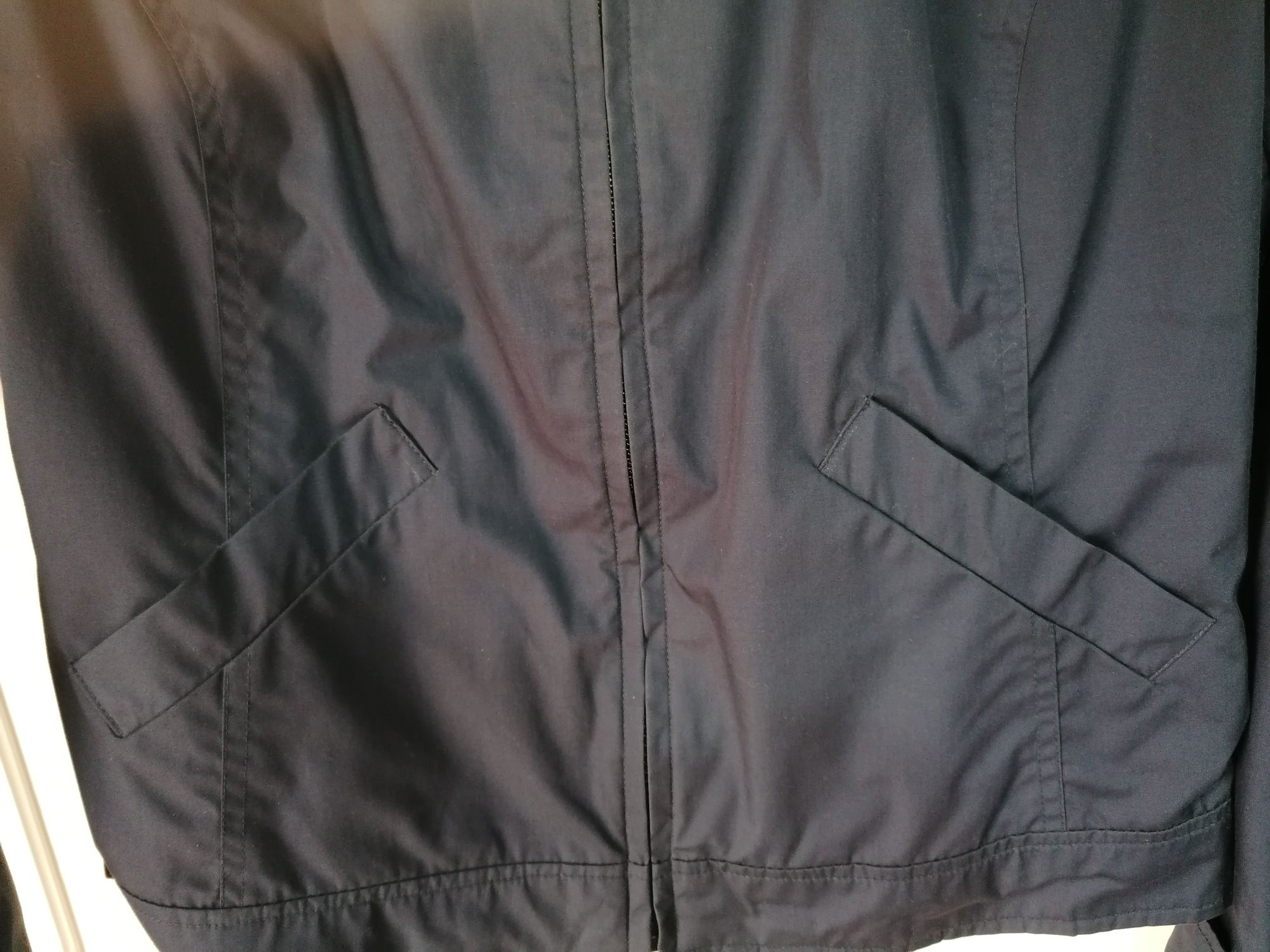 Parka Zara Azul marinho
