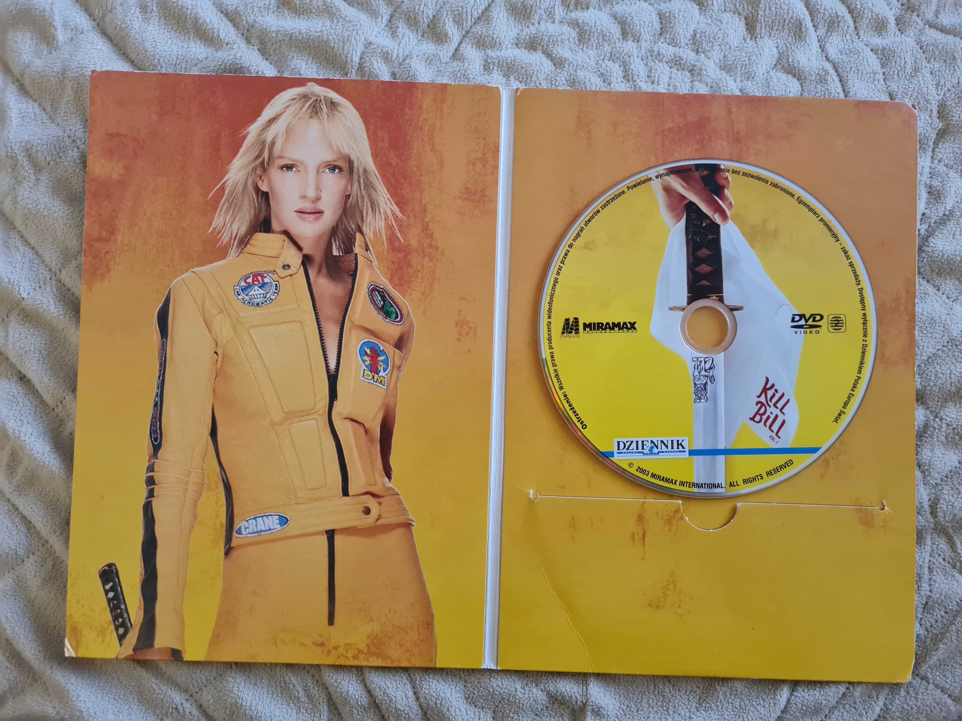 Kill Bill cz. 1 i 2 płyty DVD