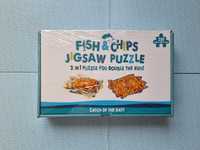 Fish & Chips puzzle 250 frytki ryba dwustronne
