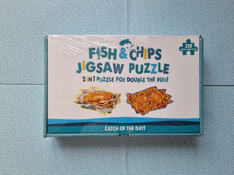 Fish & Chips puzzle 250 frytki ryba dwustronne