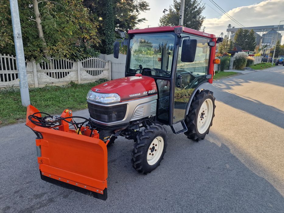 Traktorek Yanmar EF220 komunalny Zarejstrowany  z Gwarancją