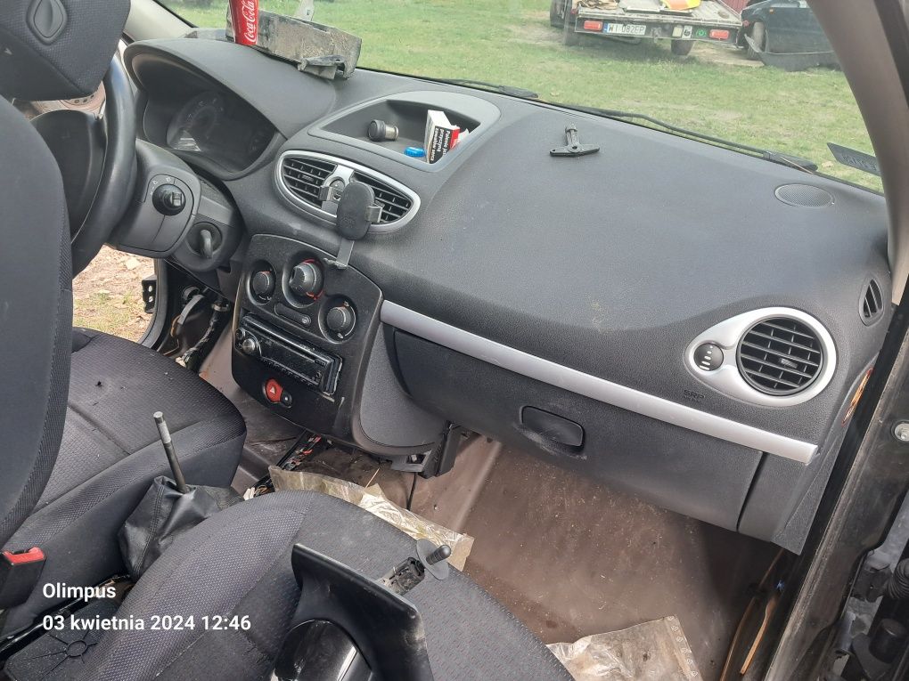 Szyba,czołowa, przednia Renault Clio III, części