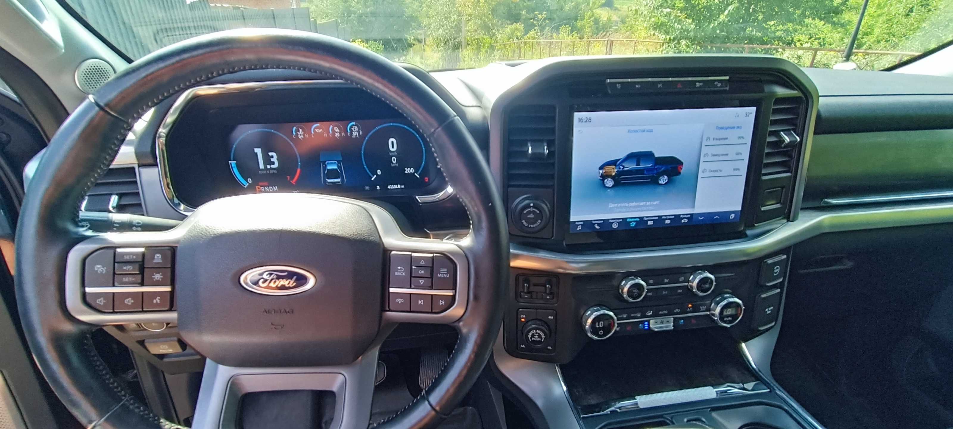 Салон сидіння ford f150 форд ф150 2021 2023  lightning lariat platinum