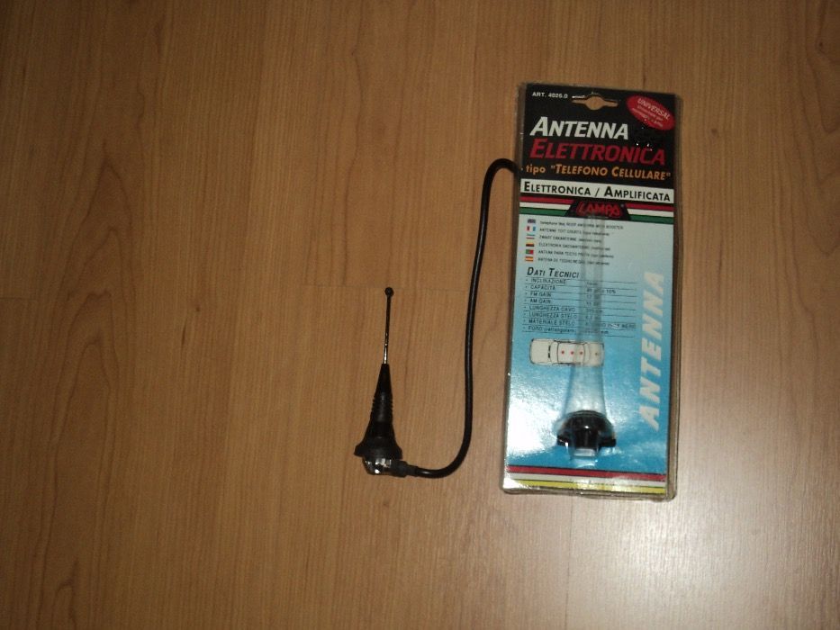 Antena automóvel electrónica para tejadilho 6,5cm