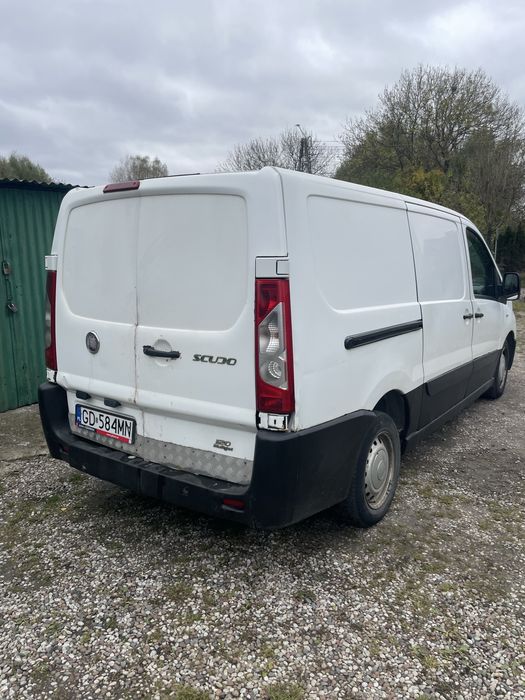 Sprzedam auto dostawcze Fiat scudo long 2011 2.0 120km