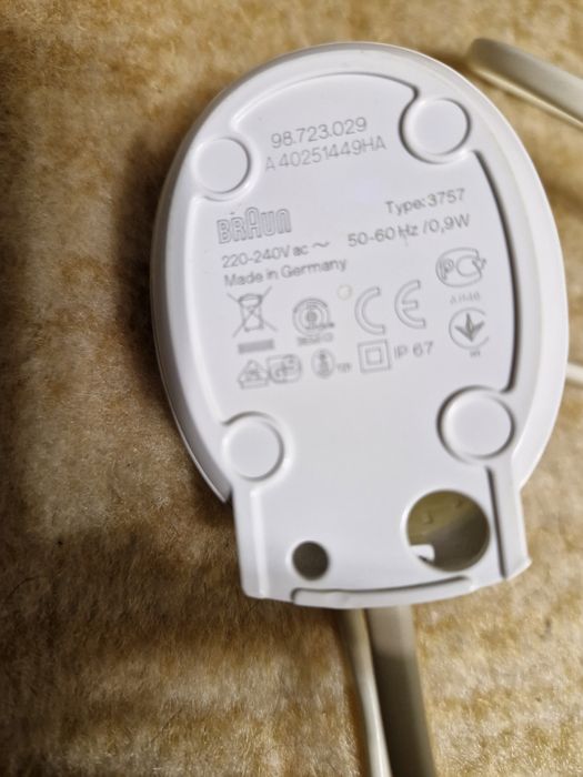 ładowarka do szczotki do zębów braun