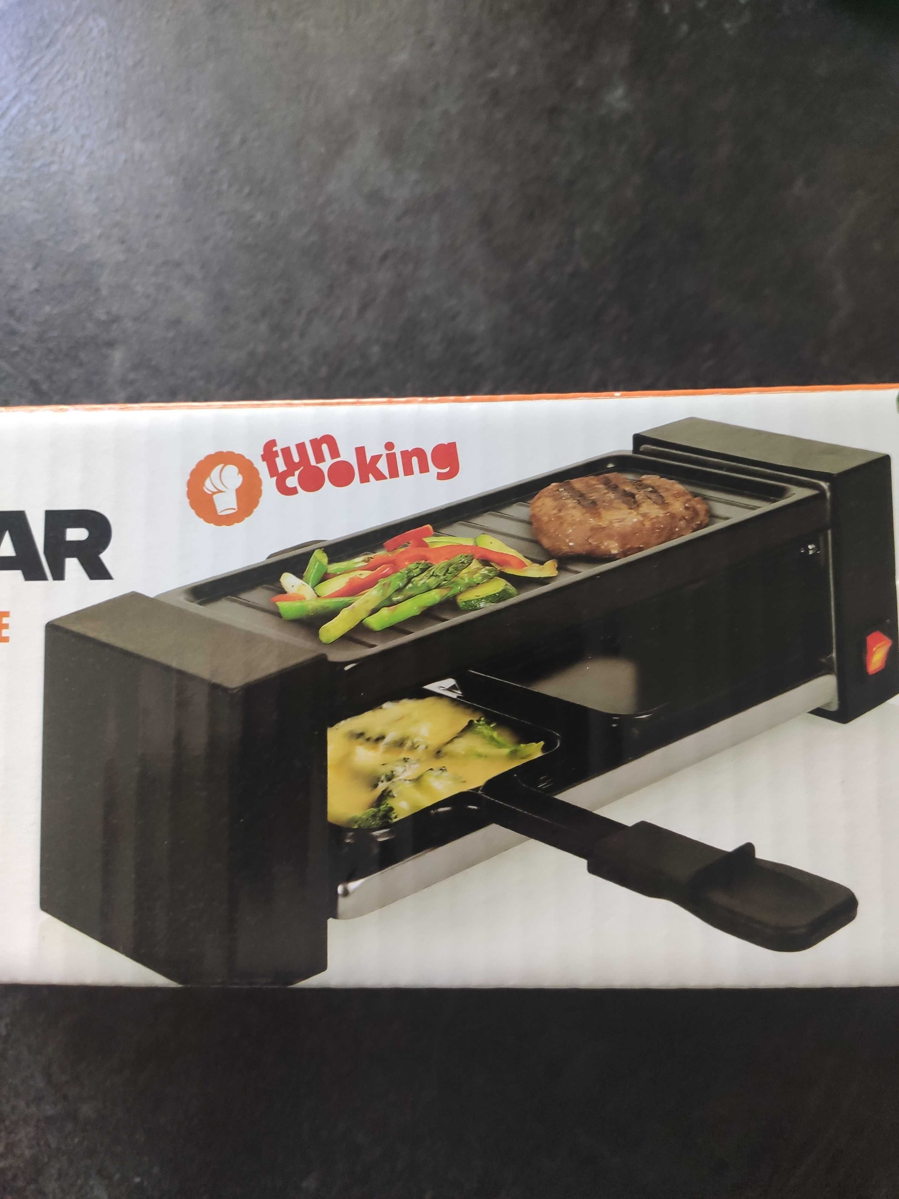 Grill zestaw do raclette i gourmet Tristar PD-8918 dla 2 osób. 400W