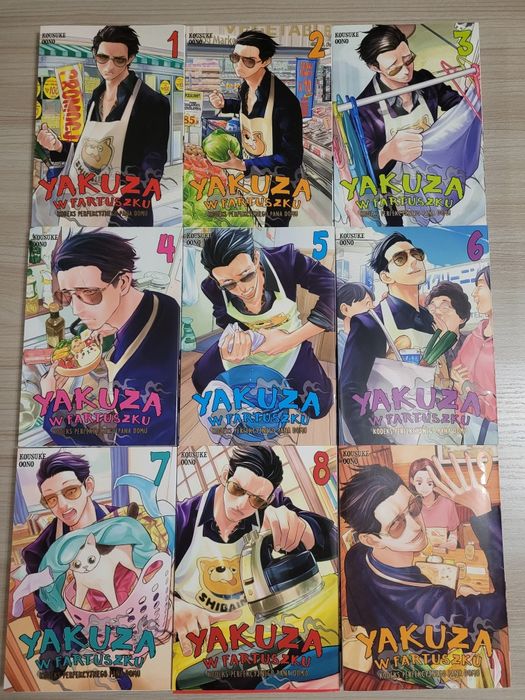 Yakuza w fartuszku. 1-9
