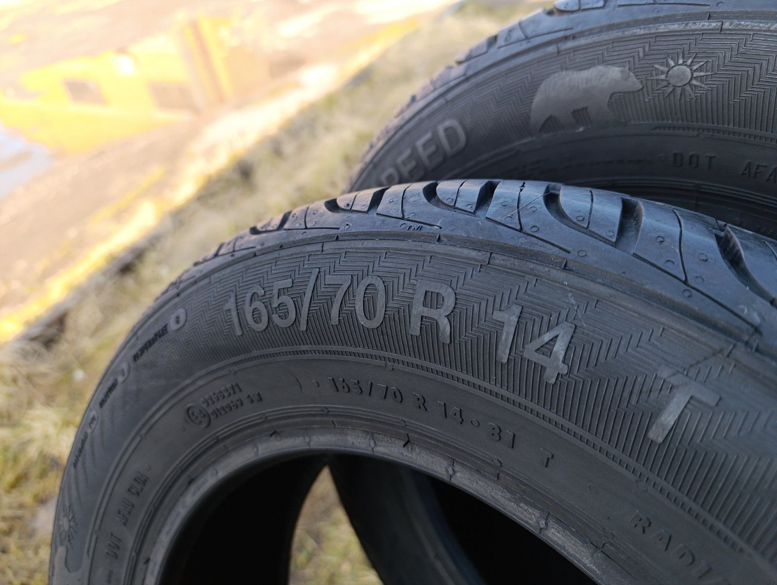 Майже нові літні шини Gislaved 165/70 R14 резина Р14