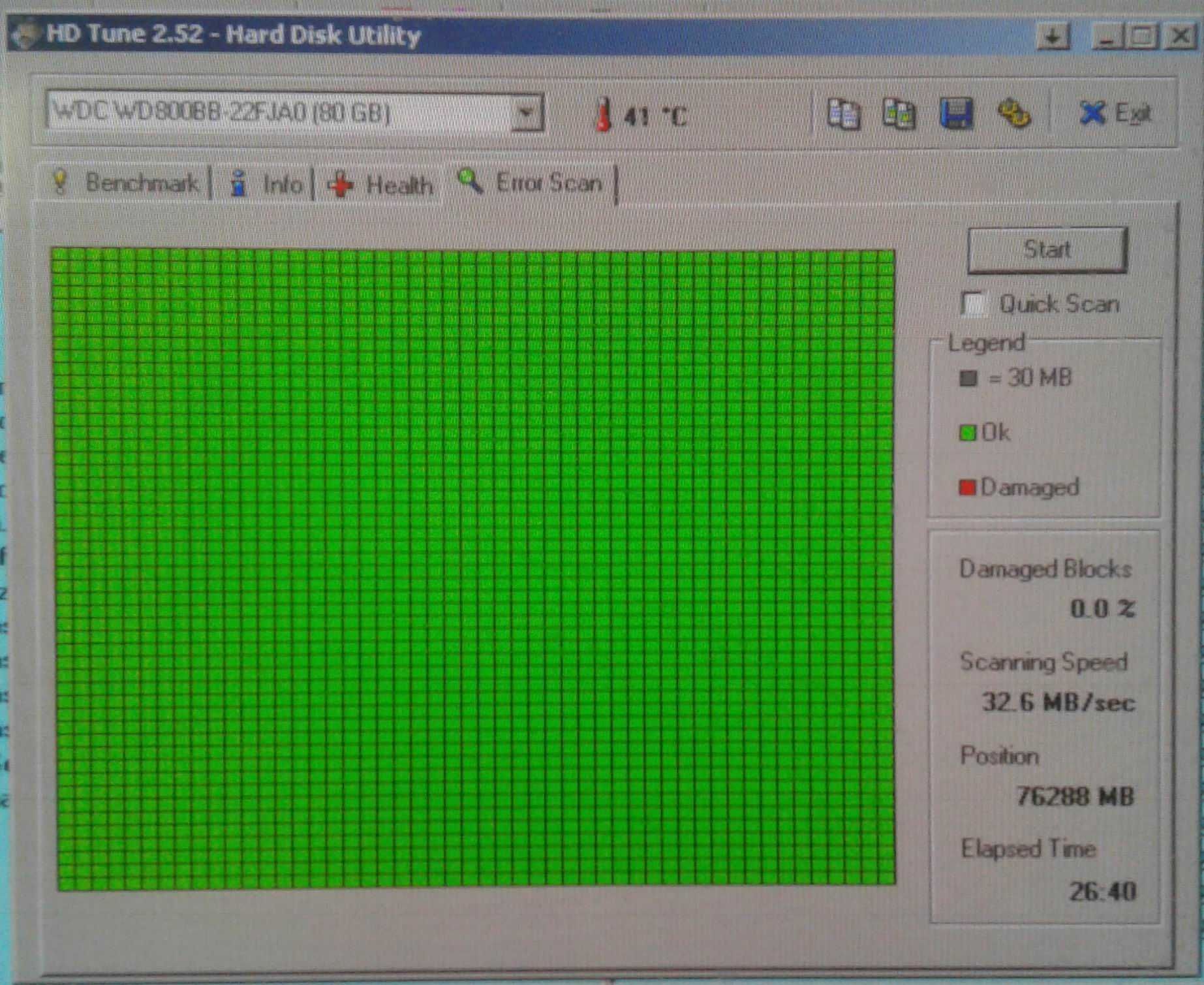 HDD WD800 80 Gb 7200 rpm