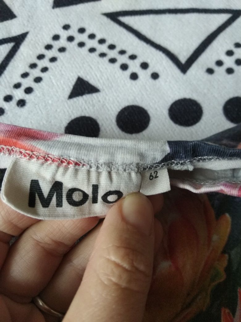 Pajacyk rampers kombinezon w kwiaty 62 Molo