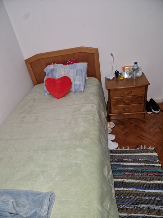 cama de solteiro com colchão