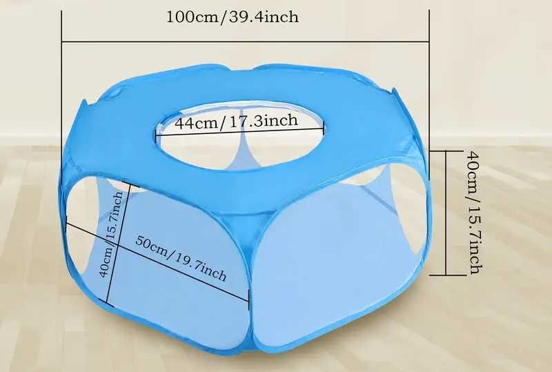 Recinto Brincar Gato Cão Coelho Animais Dobrável Respirável NOVO