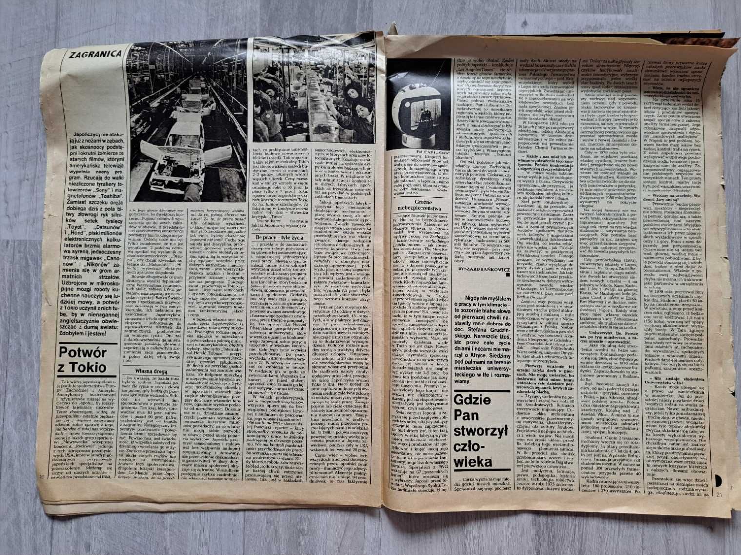 Tygodnik Razem, 13.06.1982r., PRL.