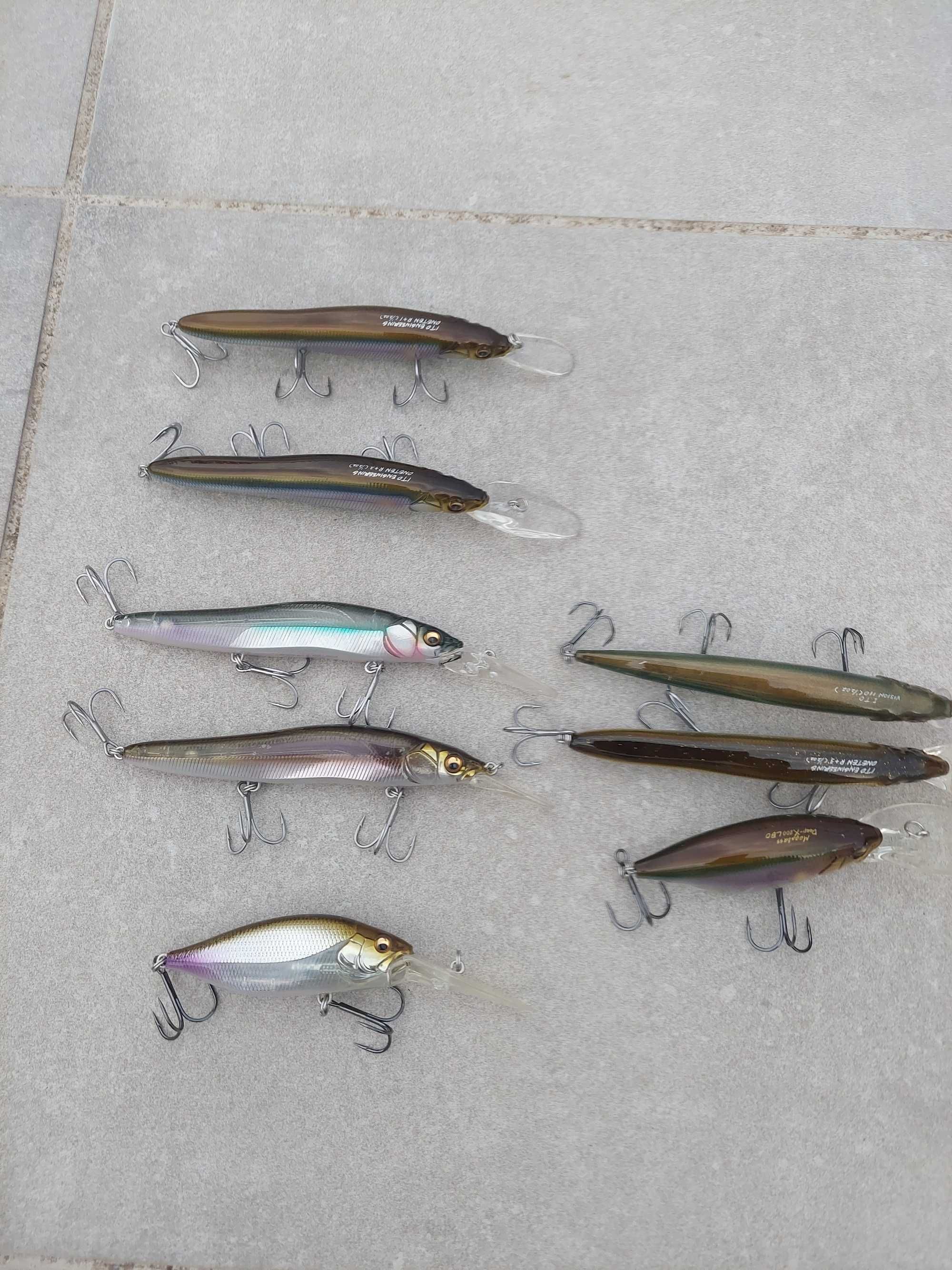 Amostras megabass e osp