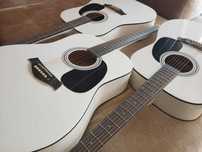 Viola Acústica Branco Mate Acetinado 4/4 para iniciantes - NOVO!