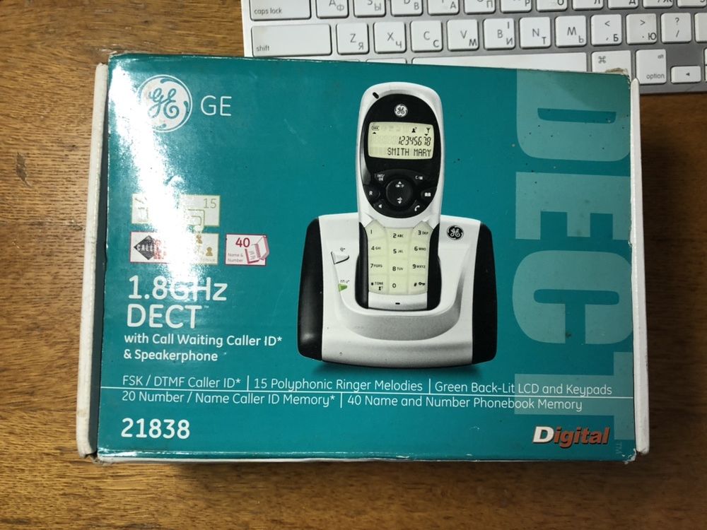 Dect телефон General Electric CE21838