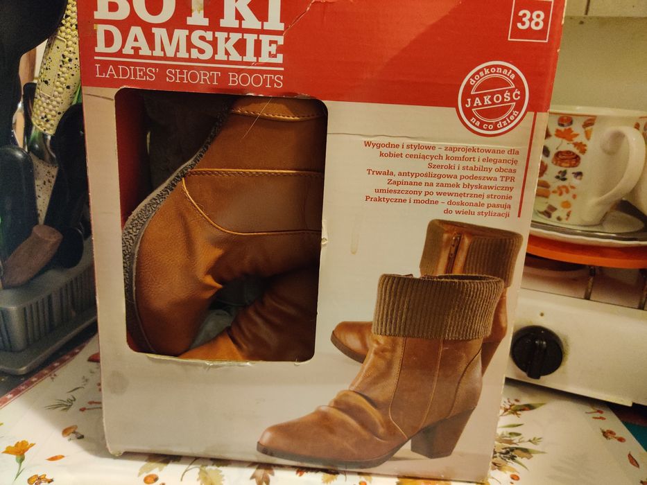 Sprzedam botki zimowe