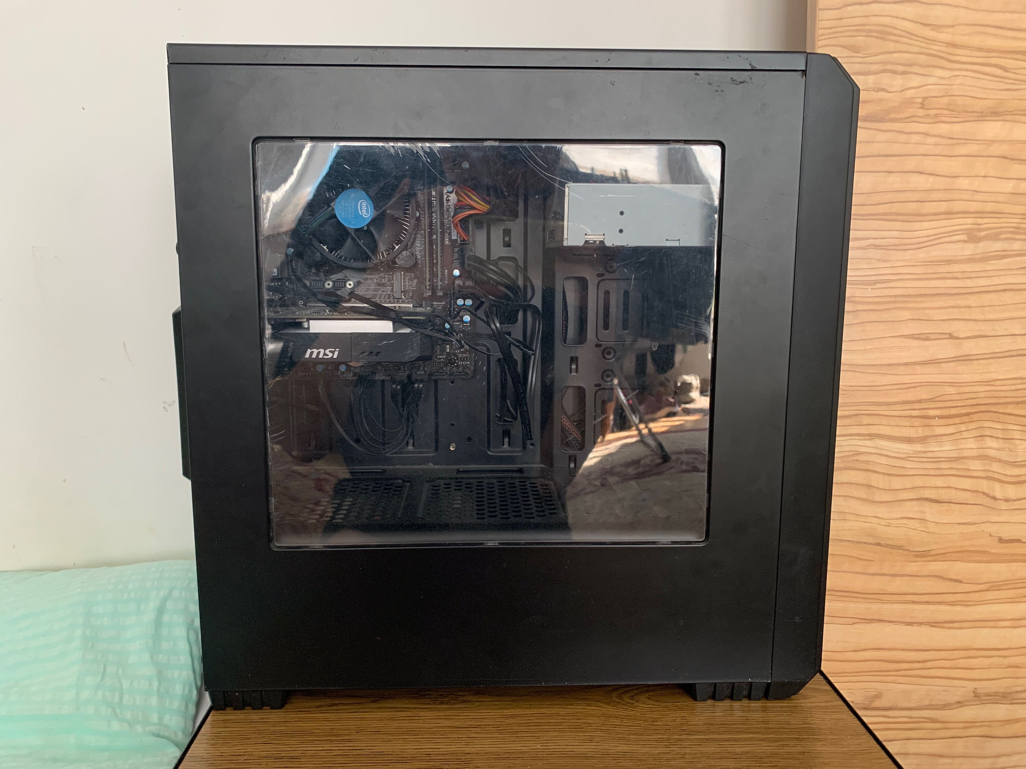 Sprzedam komputer stacjonarny – i5 7700F / GTX 1050 Ti / 16 GB RAM