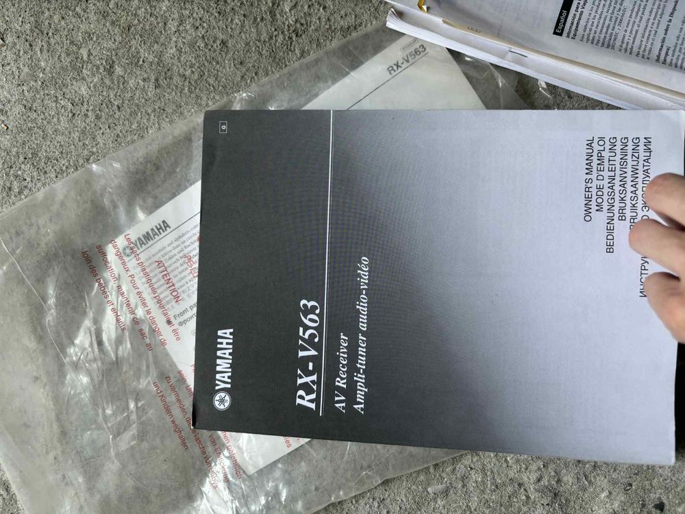 Kino domowe Yamaha – zestaw 5.1 + DVD – stan bardzo dobry