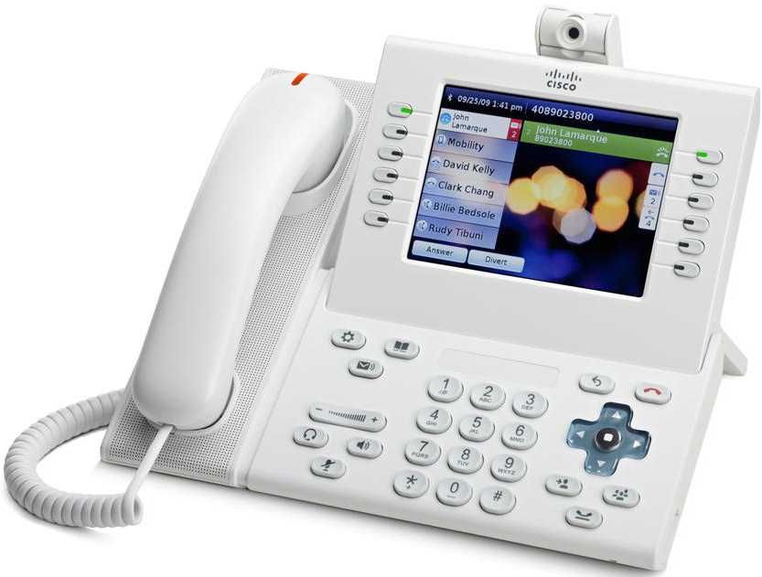 CP-CAM-W Cisco USB видеокамера для Cisco IP Phone 9900 белого цвета