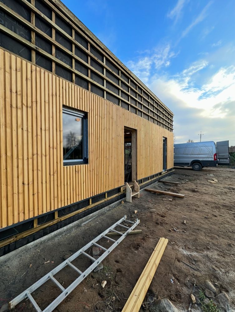 Nowoczesna Stodola 140m2 / Na zgloszenie / Dom drewniany