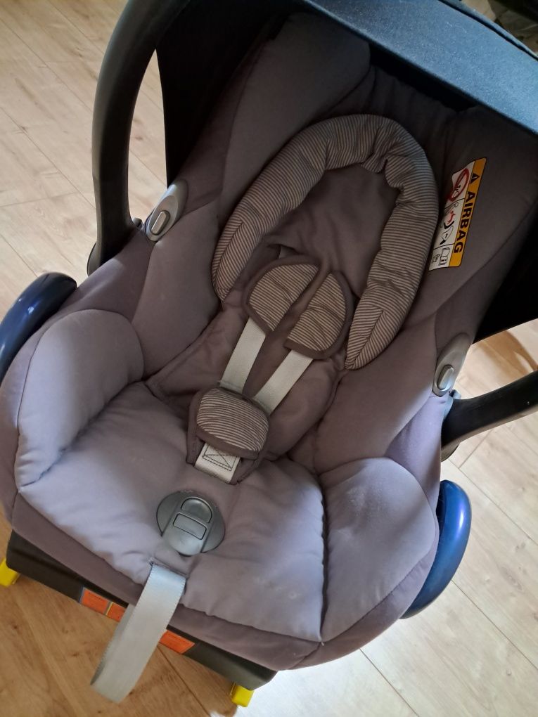 Nosidełko fotelik samochodowy maxi cosi 0-13kg Isofix+wkładka