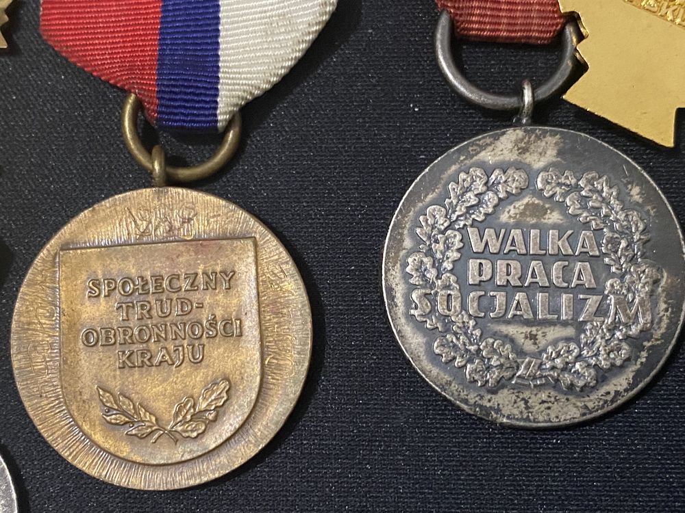 Medale z czasów PRL