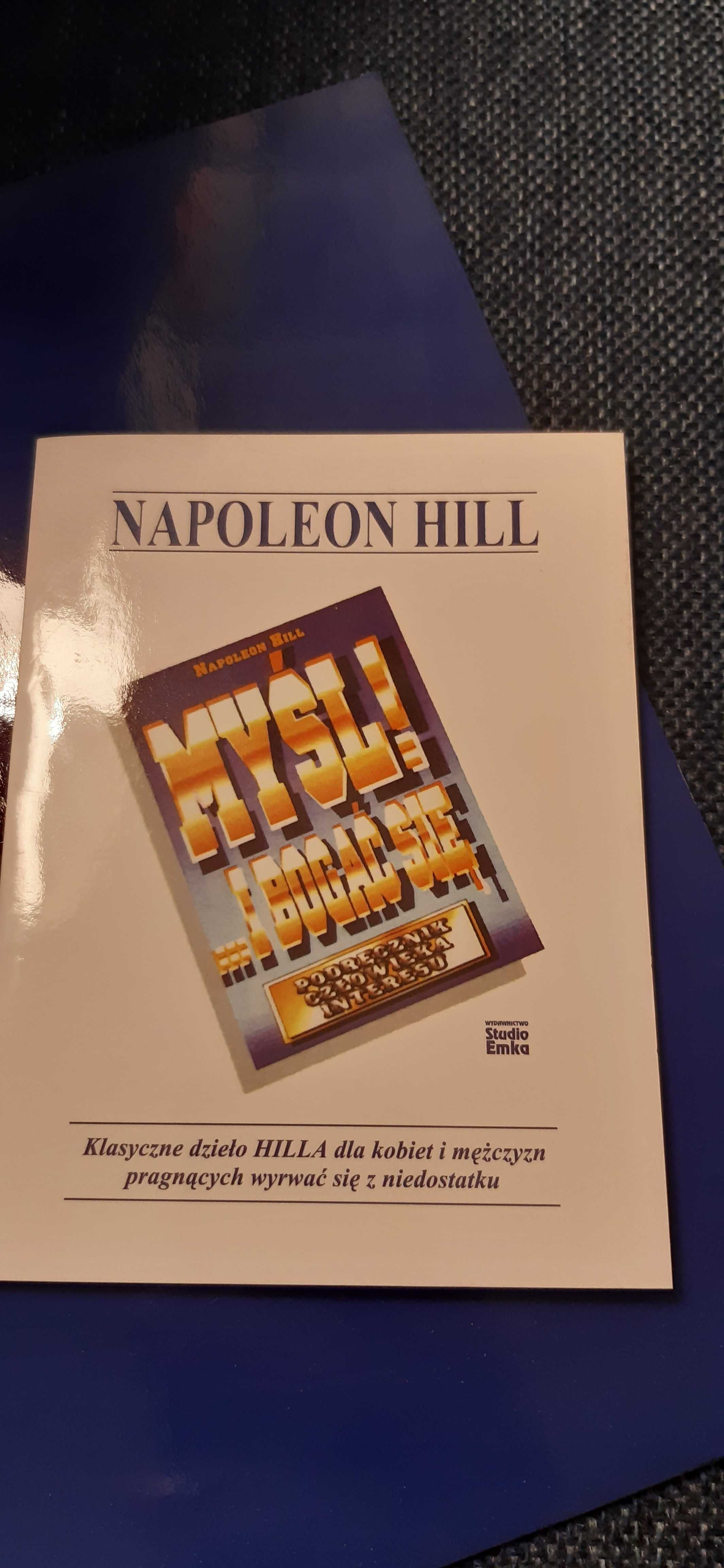 Audiobook Myśl i bogać się, cd napoleon hill , cd plus książeczka