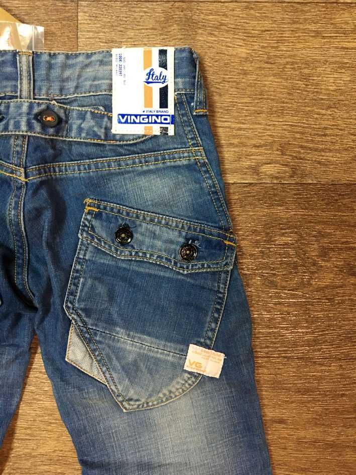 Крутые джинсы для мальчика Vingino  Fit Loose(р.7-8 лет)оригинал