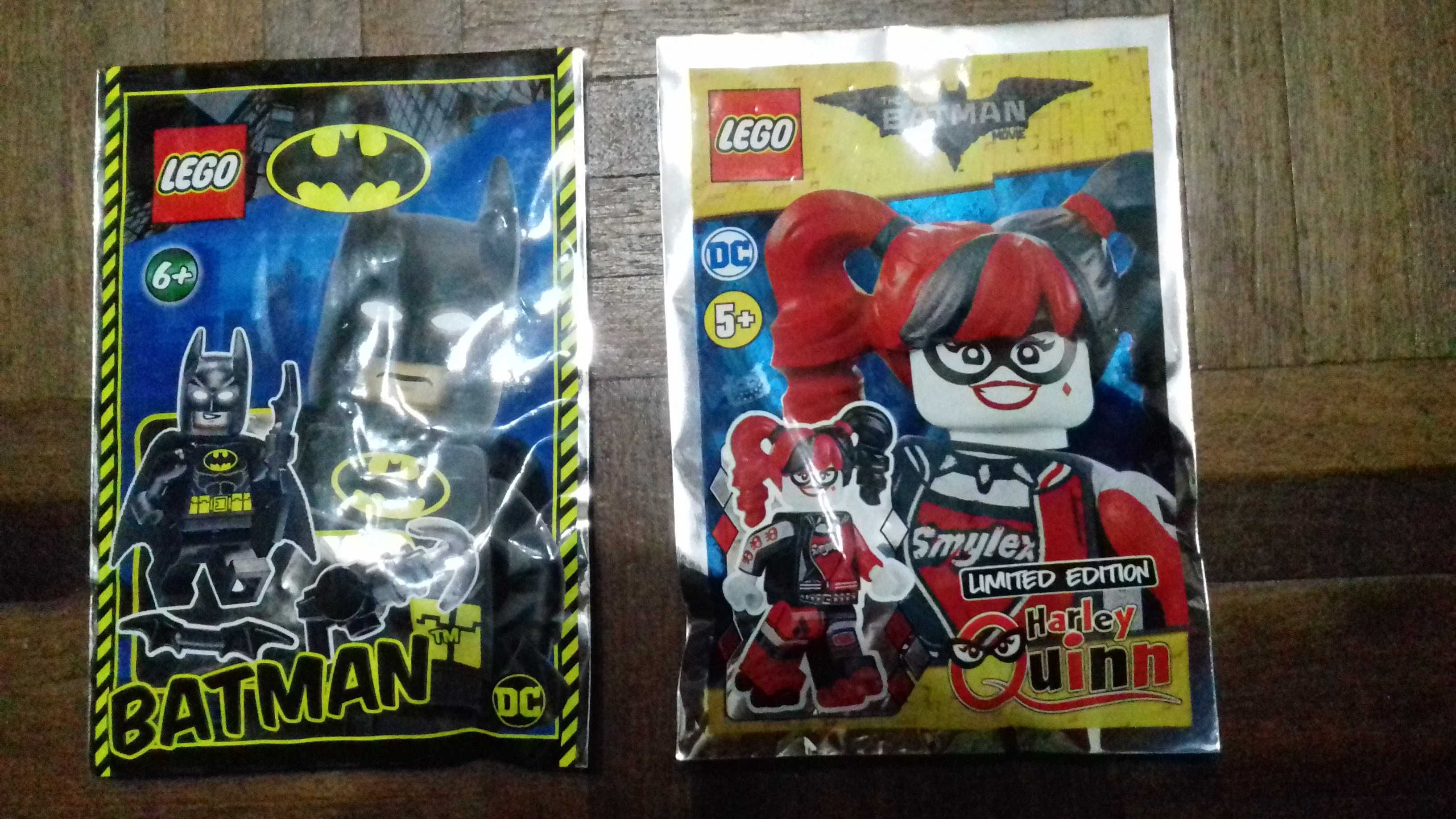 Polybags LEGO - Batman  Joker superman flash harley quinn