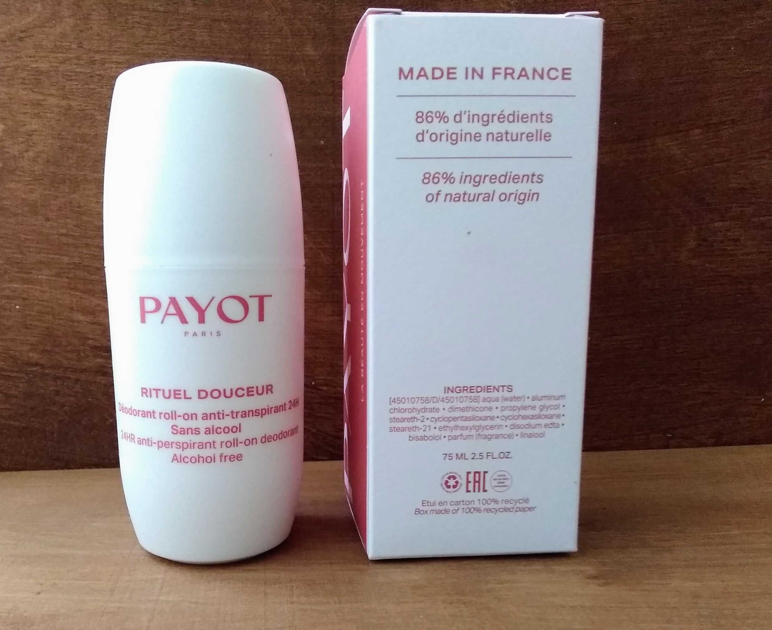 Payot Rituel Douceur 24H делікатна формула