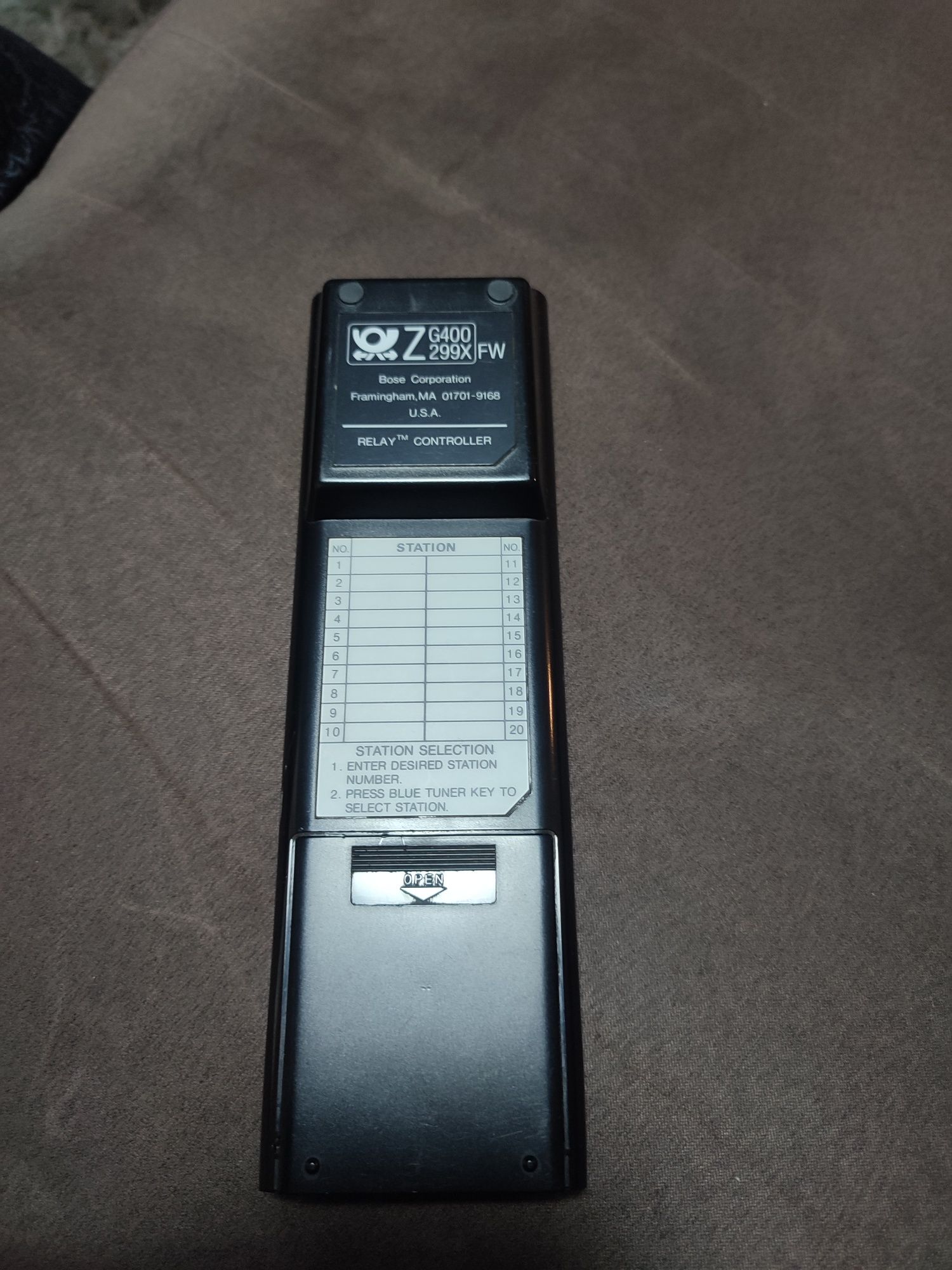Pilot systemowy BOSE G400 299X