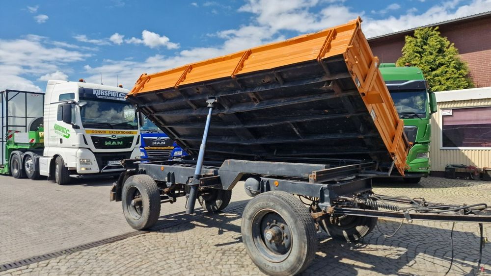 inny HOFFMANN wywrotka 3 stronna stalowe burty 11 ton DMC