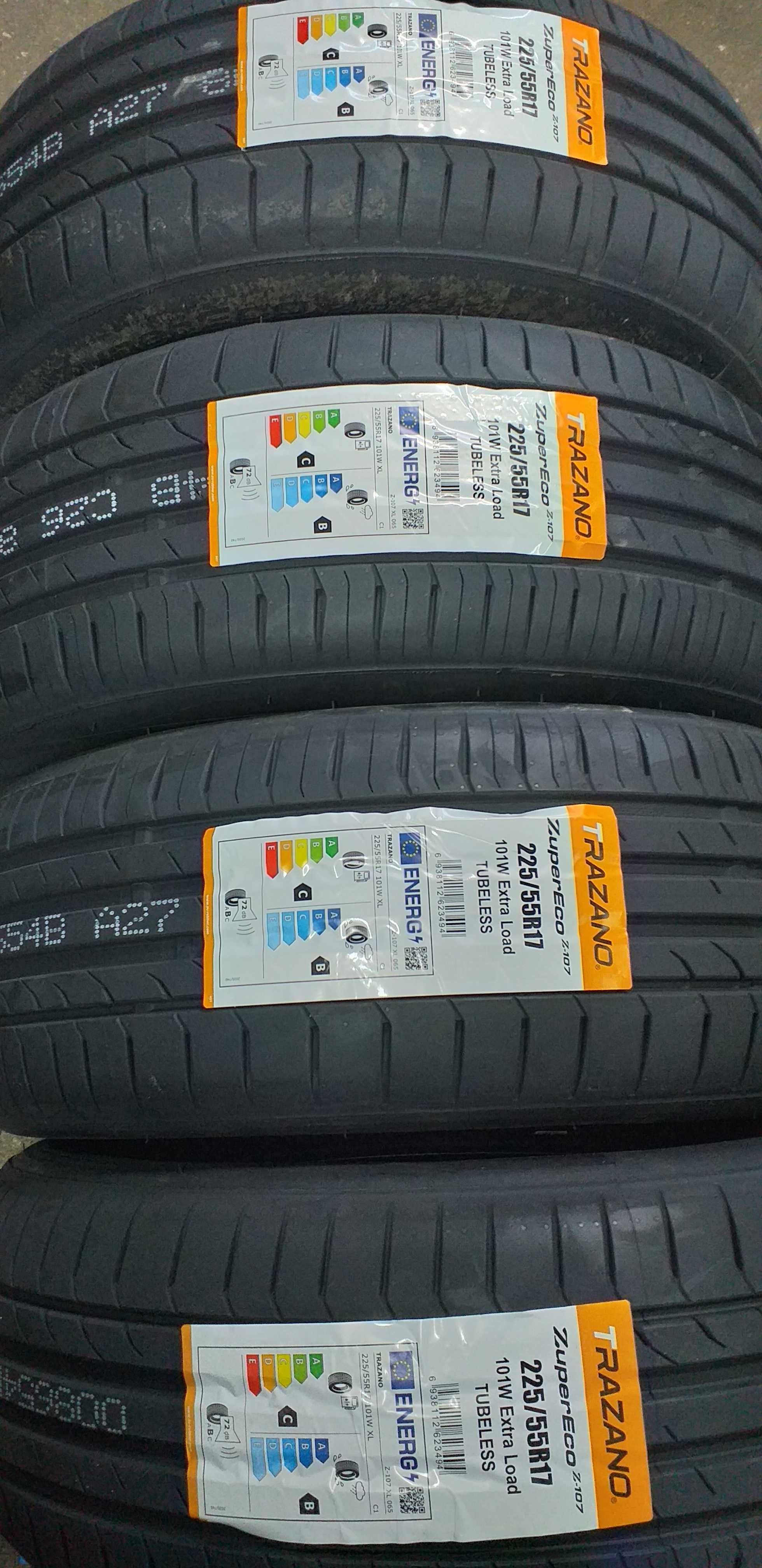 Opony letnie 225/55R17 Trazano