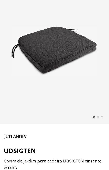 6 Cadeiras reclinável MELLBY JYSK cinza usadas ( Só vendo as 6 unidade