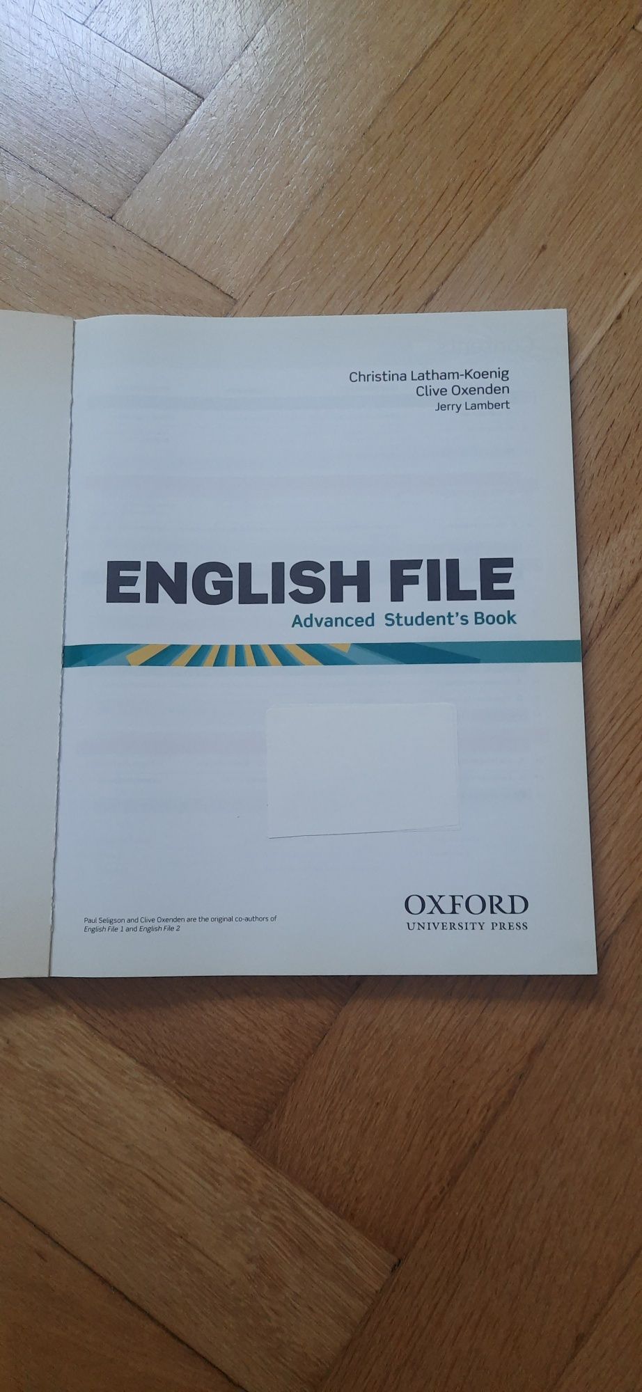 English File third edition Advanced