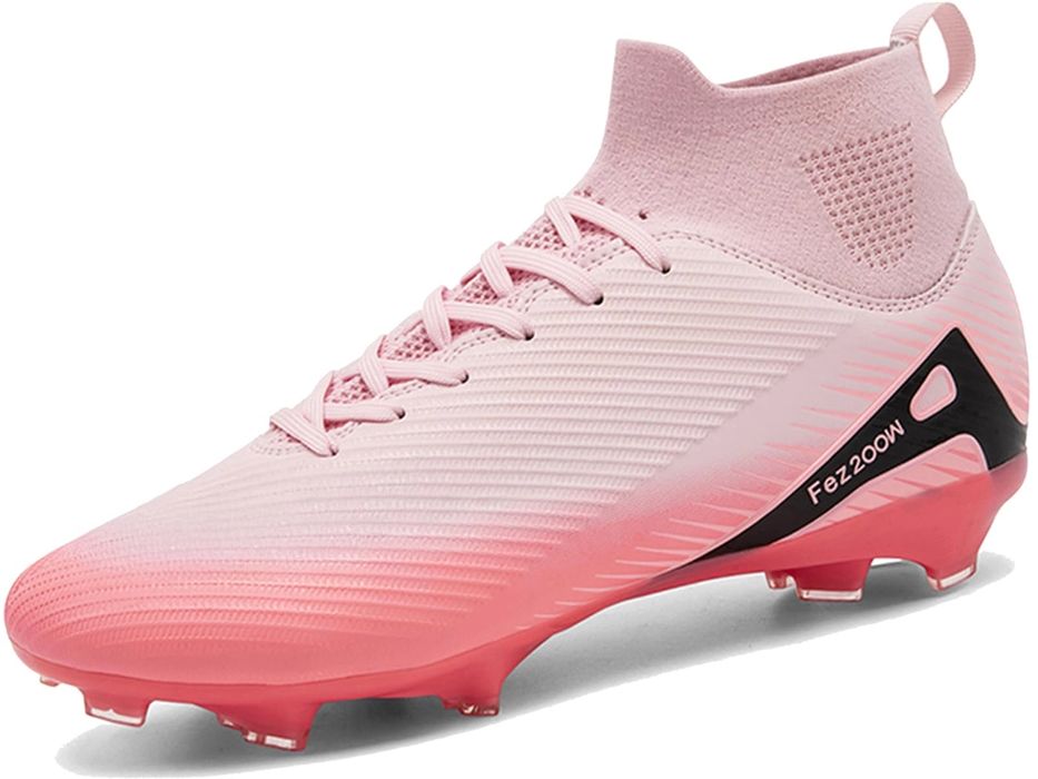 Buty piłkarskie Lvptsh dla dzieci, różowe, FG Ag TF, EU37