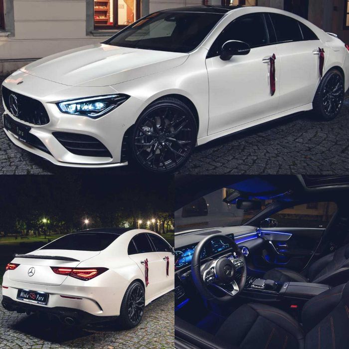 Wypożyczalnia, Wynajem Samochód do ślubu Złoty Mustang Audi Corvette