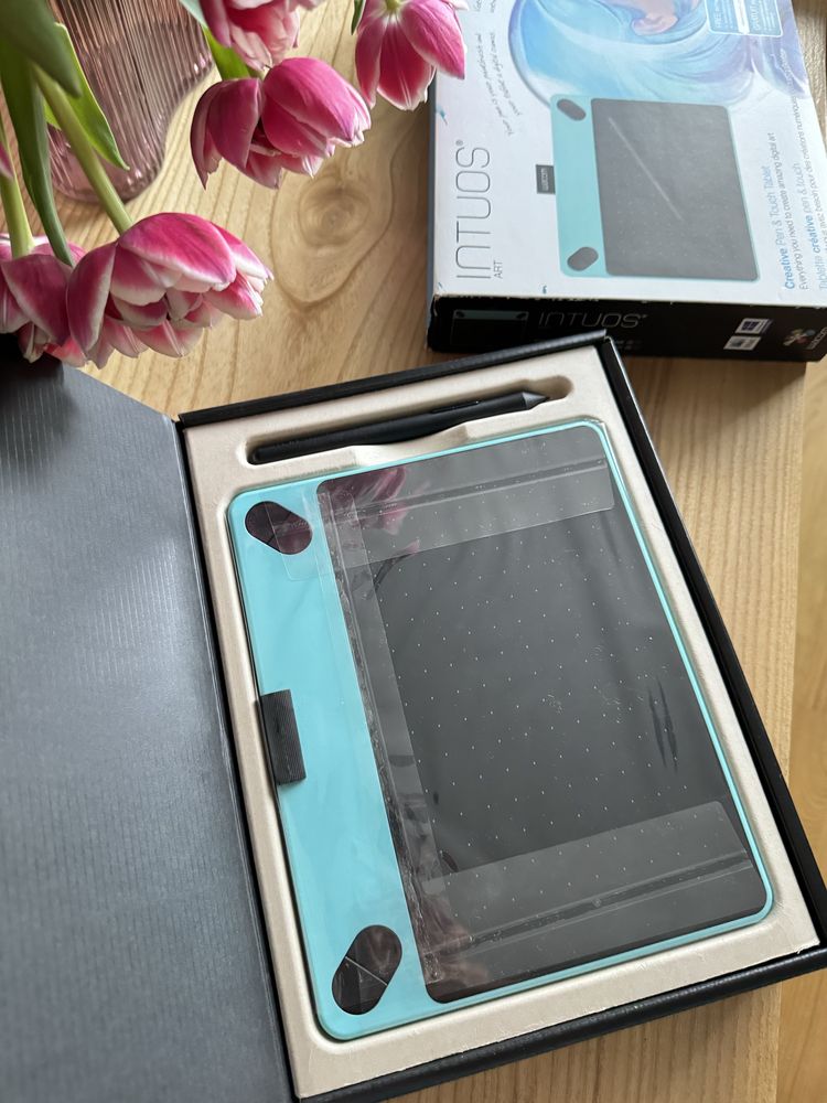 Tablet graficzny Intuos Art Wacom small mint blue