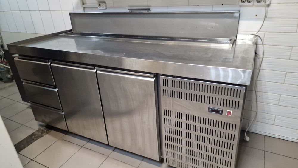 Стол холодильный для пиццы/суши. СРОЧНО! нержавеющий. Стіл холодильний