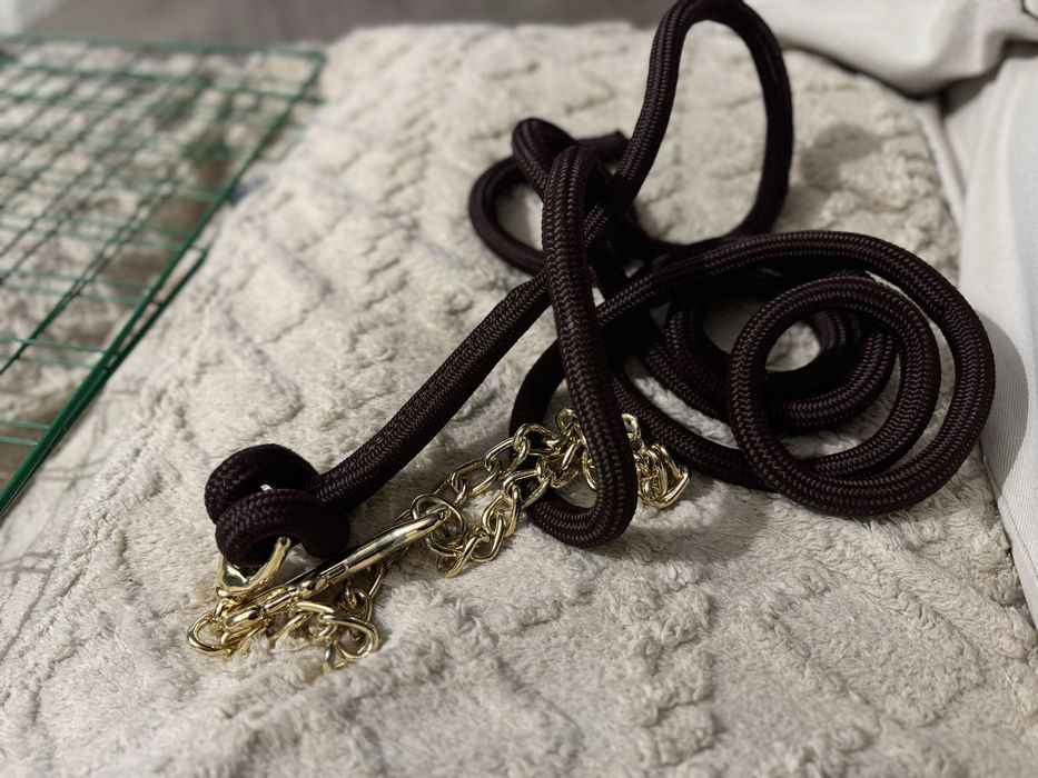 Uwiąz dla konia Kentucky z łańcuszkiem Nowy