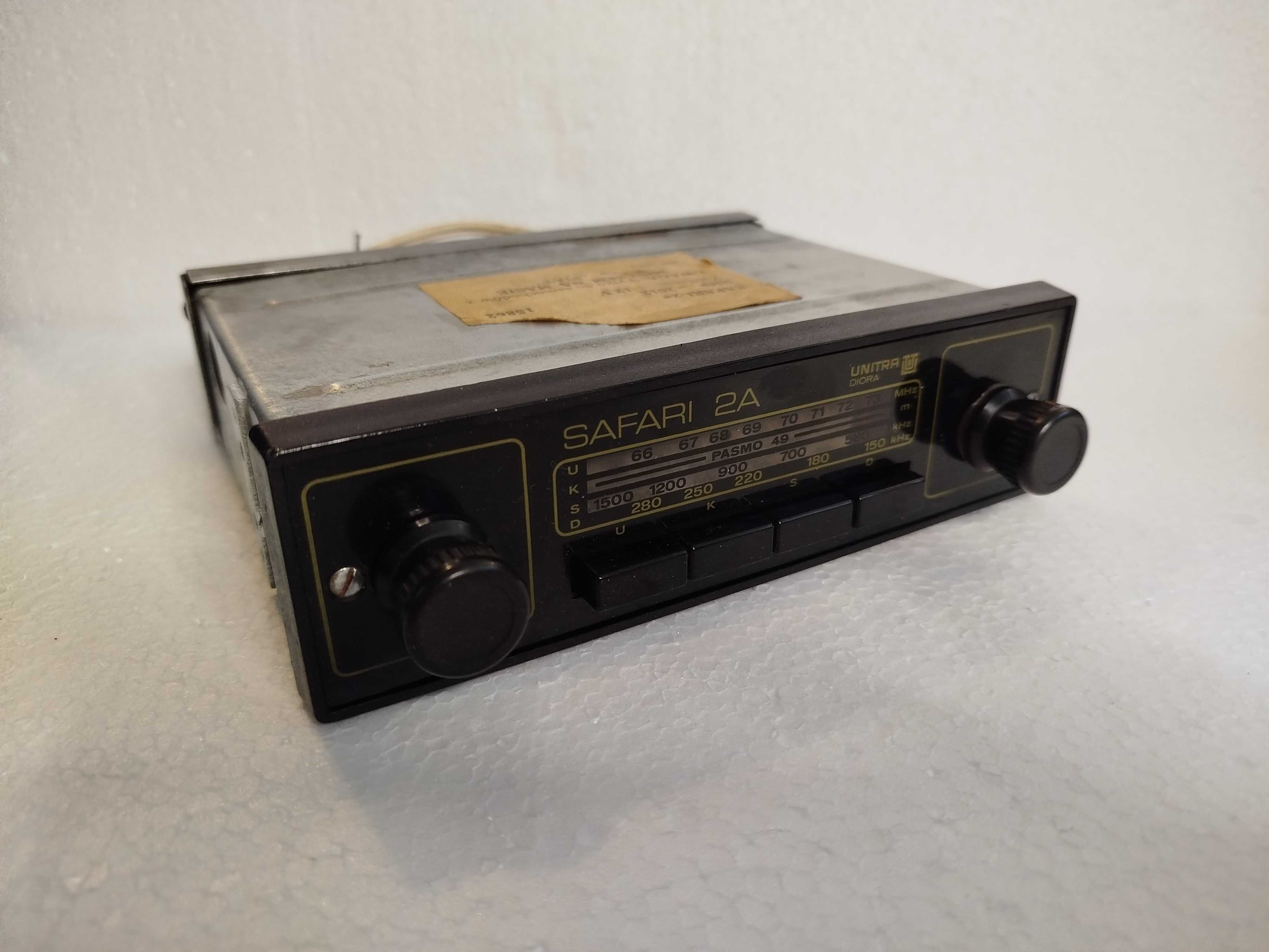 Radio Unitra Diora Safari 2a z PRL u