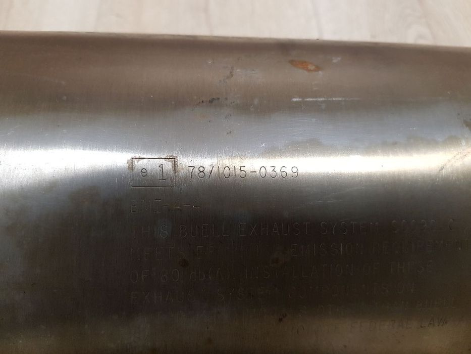 Tłumik wydech Buell S / M / XB  S0090
