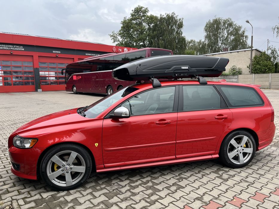 Volvo V50 bagażnik/ belki dachowe-belki bazowe bez relingowe(oryginał)