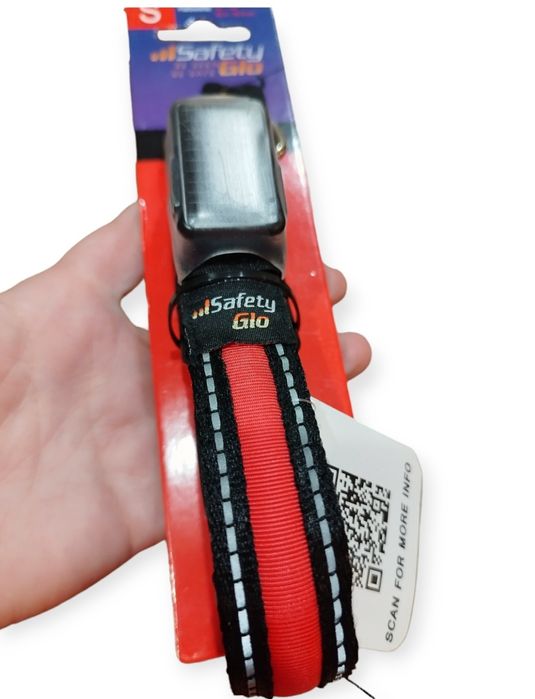 Светящийся Led ошейник Safety Gio Glow S